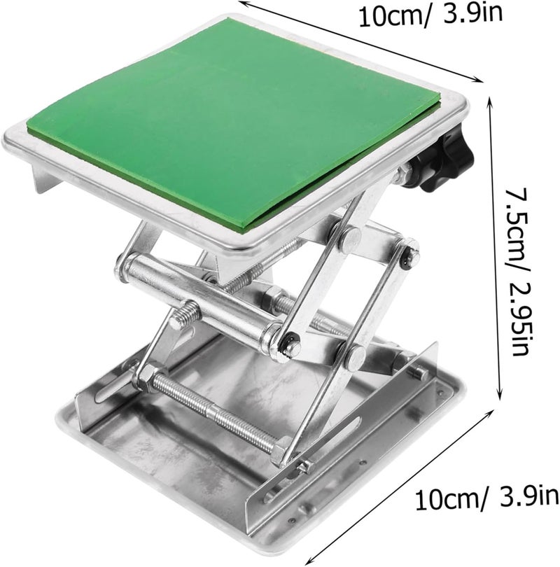 Adjustable Lifting Platform Stand Laboratory Lifting Platform Scissor Lift Jack Platform for Labs - Image 3