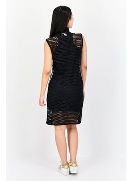 adidas Originals Women 2 In 1 Sportswear Fit Sleeveless Outdoor Dress, Black  - Image 5