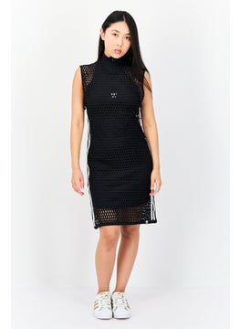 adidas Originals Women 2 In 1 Sportswear Fit Sleeveless Outdoor Dress, Black  - Image 2