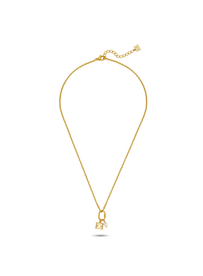 Escada Diana Gold Plated 316L Stainless Steel Chain Necklace for Women