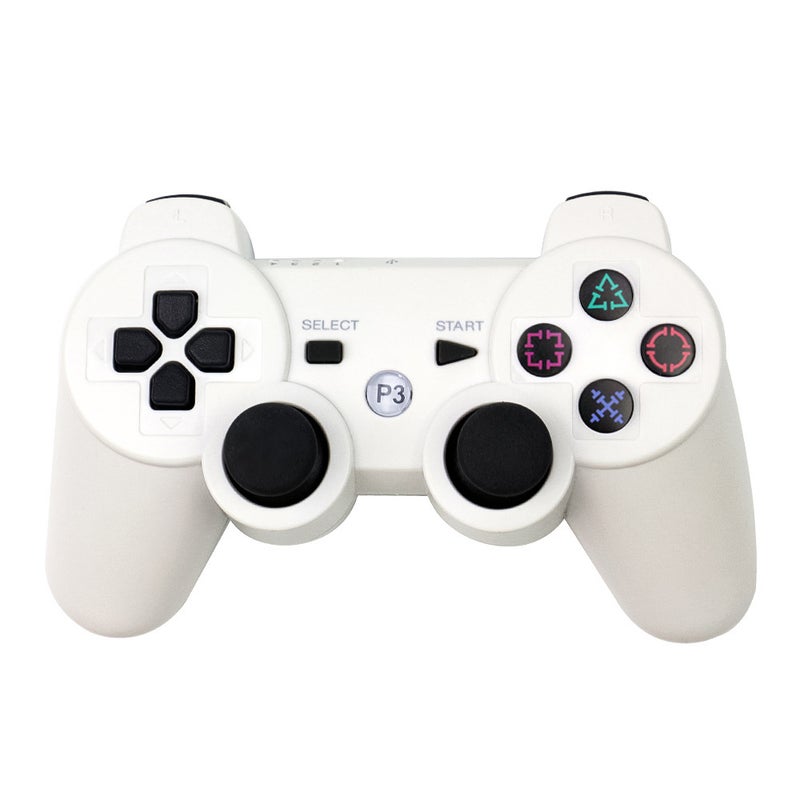 Source manufacturers PS3 handle PS3 game handle PS3 Wireless Bluetooth vibration handle White 