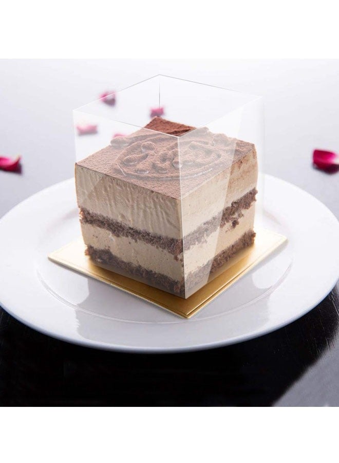 كاست ويف طوقات الكعكة 5cmx10m, الأسيتات رولز, واضح شرائط الكعكة, ورق الأسيتات الكعكة موس للشوكولاتة موس الخبز, ديكور الكعكة, واضح - Image 4