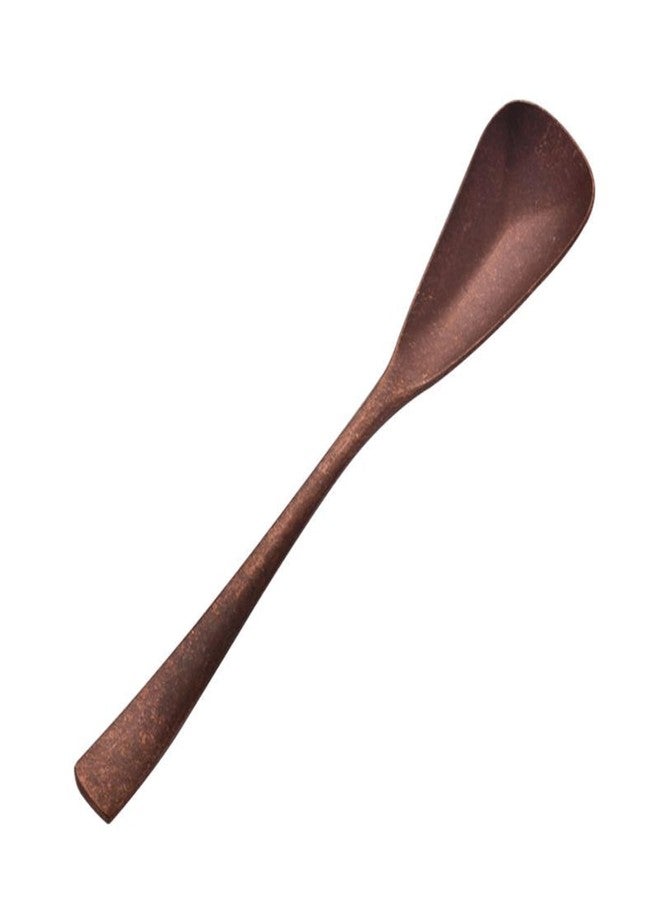 Purecopper 4.33-Inch Vintage Teaspoon, Hand-Forged Antique Copper Spoon, Suitable for Stirring Coffee and Desserts, Cakes, Ice Cream (1) - Image 1