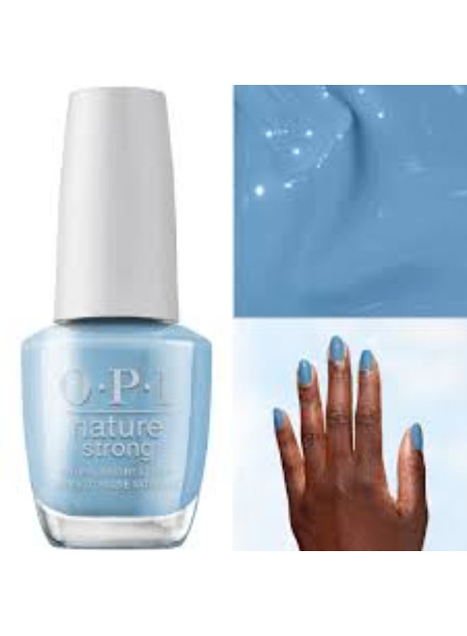 Opi Nature Strong Nail Lacquer Color Big Bluetiful Planet - Image 2