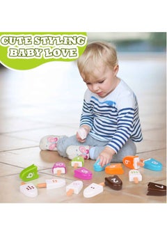 Generic Counting Toys Number, Learning Toys for Kids Ages 3-5 Preschool Math Toys Cute Numbers Match Games Color Sorting- Fine Motor Toys Preschool Learning Montessori Numbers Toys for Kids(20 Pcs)  - Image 4