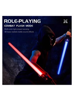 Cool Baby Light up saber for kids adults, dual light sword 7 colors changeable with 3 modes sound.  - Image 2
