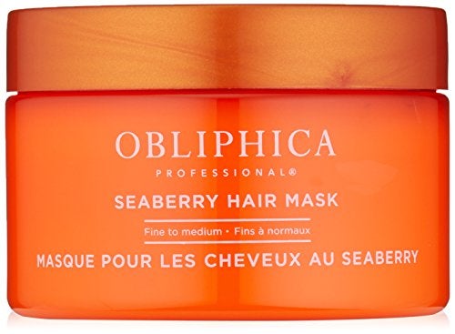 Obliphica Professional Obliphica Seaberry Hair Mask  Deep Conditioning Hydrating Treatment for Dry and Damaged Hair  Fine Frizzy and ColorTreated Hair  85 Ounce Pack of 1