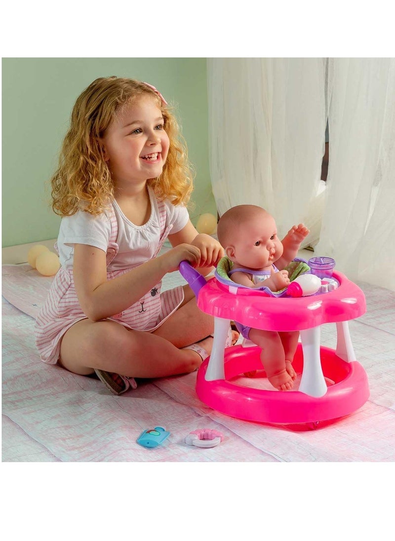 JC TOYS JC Toys Lots to Love Baby Doll With Walker 14 inches  - Image 2