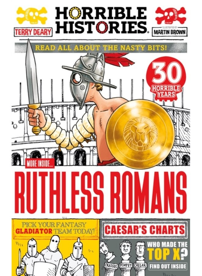 Ruthless Romans newspaper edition - Paperback