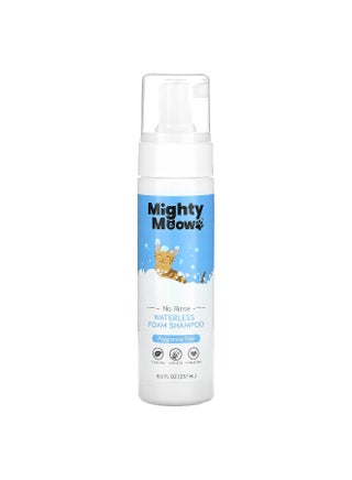 Mighty Mutt, Mighty Meow, Waterless Foam Shampoo, For Cats, Fragrance Free, 8 fl oz (237 ml) - pzsku/ZF211CB71E3AF4A982D37Z/45/_/1745336218/6dbe9ccf-fcc8-4922-839c-a1142a88b217