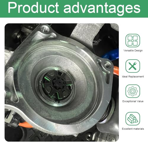 Lyxheth 2 Sets Damper Electric Power Steering Motor Shaft Kit, Steering Coupler, Steering Motor Shaft Damper and Spacer, Steering Bushing Replacement for C-HR Camry Prius OEM#4525428040 4525328130 - Image 4