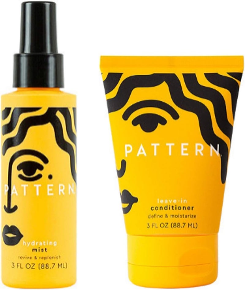 Pattern Hydrating Mist & LeaveIn Conditioner  Define and Moisturize your Curls! Revive and Replenish Mist! 3oz Set - Image 1