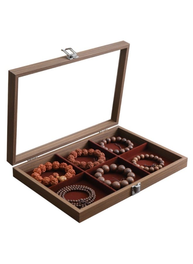 Generic - Dustproof Jewelry Box With Lid Bracelet Storage Box Release Bracelet Box Jade Bracelet Jewelry Box Ornament Box - Image 1