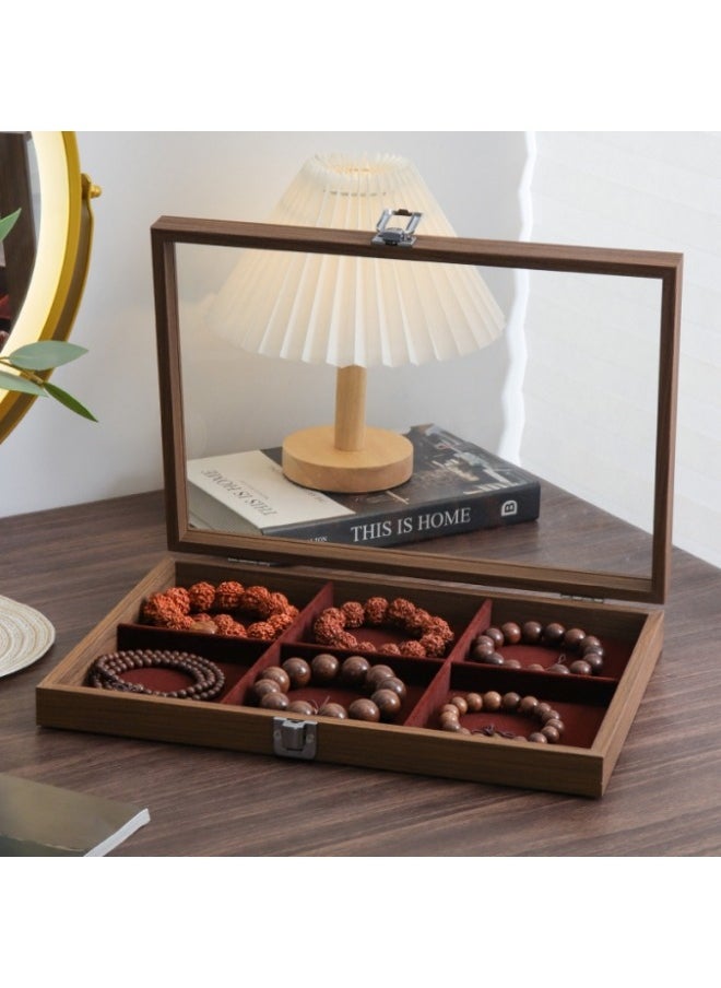 Generic - Dustproof Jewelry Box With Lid Bracelet Storage Box Release Bracelet Box Jade Bracelet Jewelry Box Ornament Box - Image 1