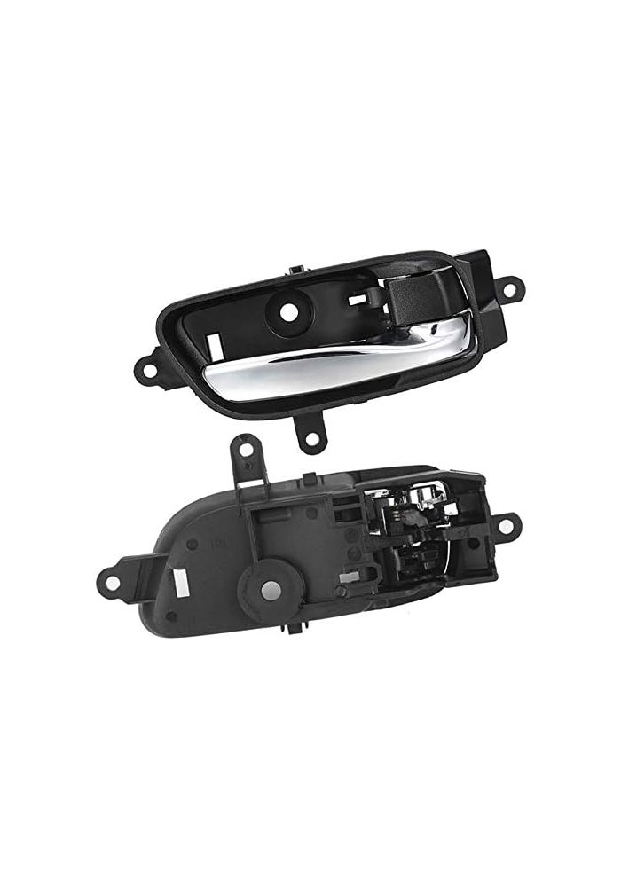 NPAUTO Interior Door Handle Replacement for 2013-17 Nissan Altima, Pathfinder, Titan - Right Passenger Side, Black - Image 4