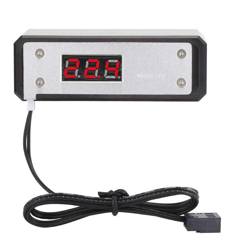 klarako LED Digital Thermometer G1,4 Thread Flow Meter for PC Water Cooling System with Measuring Range: 50~100, 0.1 high Accuracy, Real time Data red - Image 4