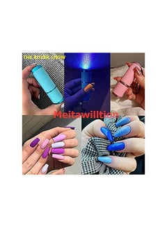 Goolsky 1pc Portable Mini Flashlight Nail Lamp with 9 Lamp Beads for Quick-Drying Nail Polish Gel and Phototherapy  - Image 3