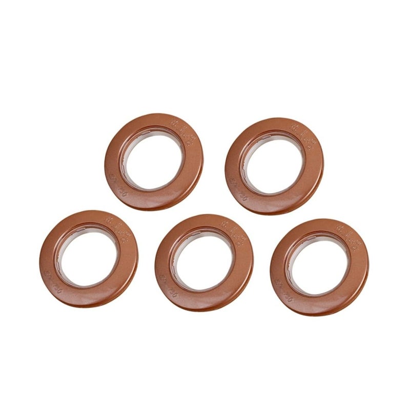 85pcs Curtain Rings Roman Extra Wide Curtains Grommets White Home Decor - Image 2