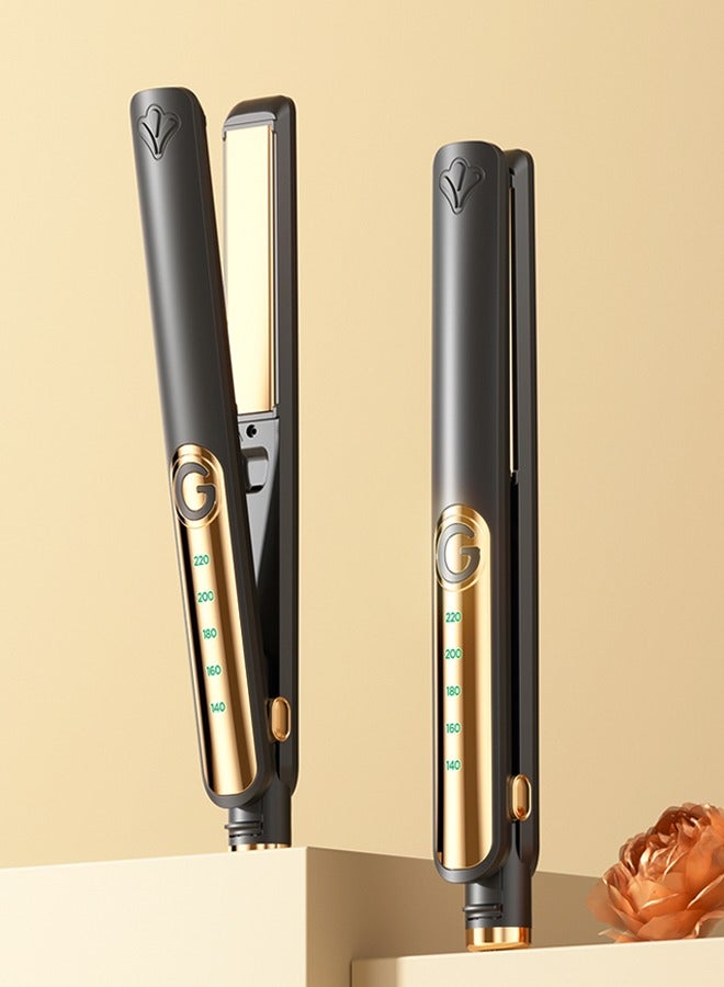 Ceramic Hair Straightener - 5 temperature settings, heats up to 220°C, ceramic coating with heat protection for salon-quality styling - Image 3