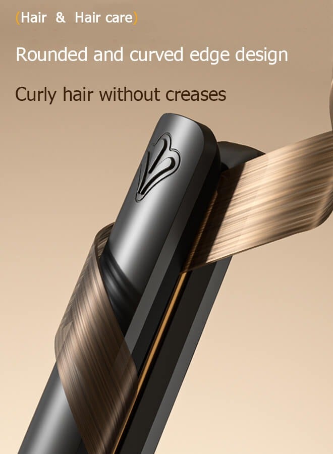 Ceramic Hair Straightener - 5 temperature settings, heats up to 220°C, ceramic coating with heat protection for salon-quality styling - Image 5