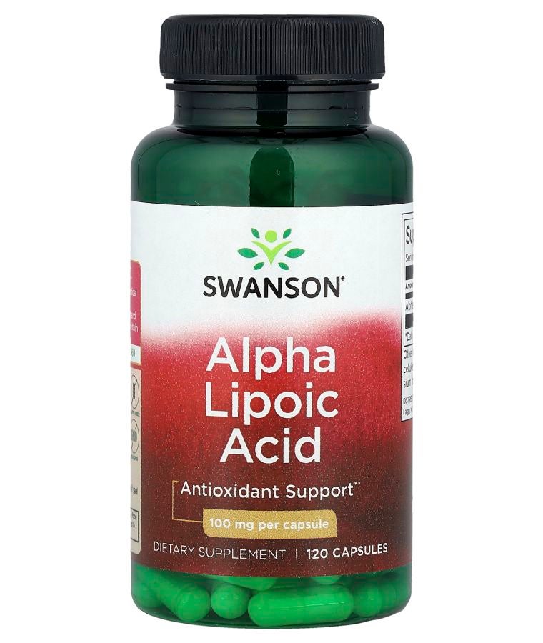 Alpha Lipoic Acid 100 mg 120 Capsules