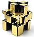 TANCH Mirror Speed Magic Cube 3x3 Puzzle Toy for Children Adults Gold - Image 4