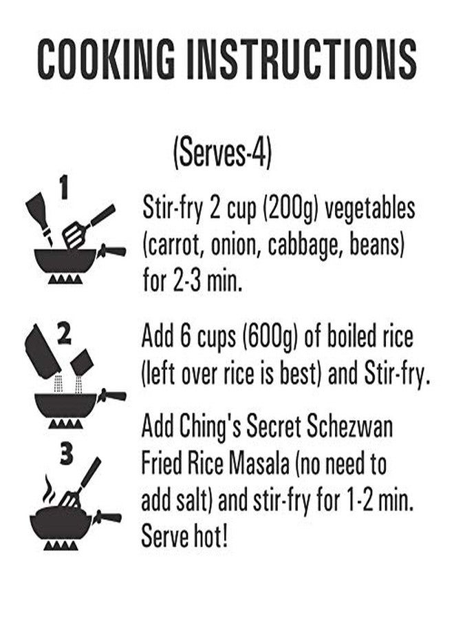 Ching's Secret Schezwan Fried Rice Masala , 60 g - Image 2