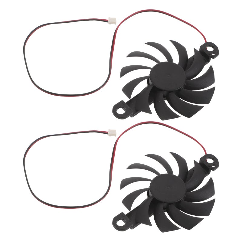 2Pcs Induction Cooker Cooling Fan 18V Brushless Plastic Fan Replacement for Cooker Repair - Image 4