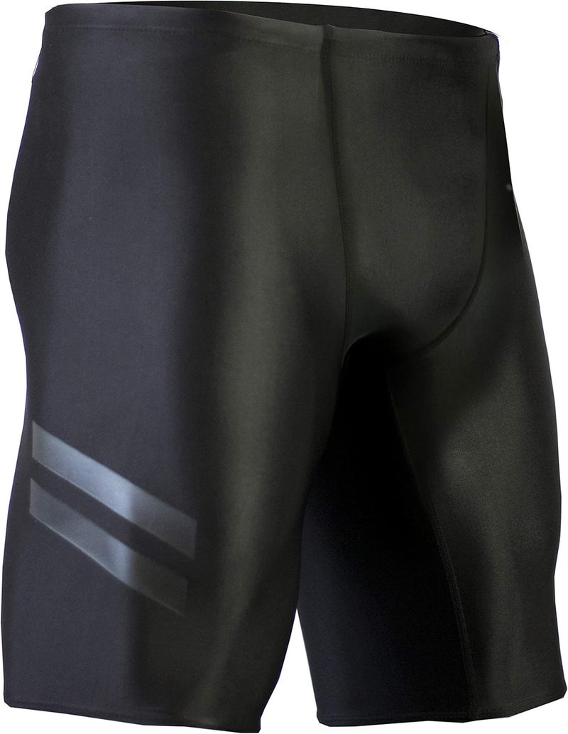 Onvous Store Raven Swim Jammers for Men | Racing & Training Black Swimsuit | Fast, Flexible, & Comfortable | Sizes: 28-38 - Image 1