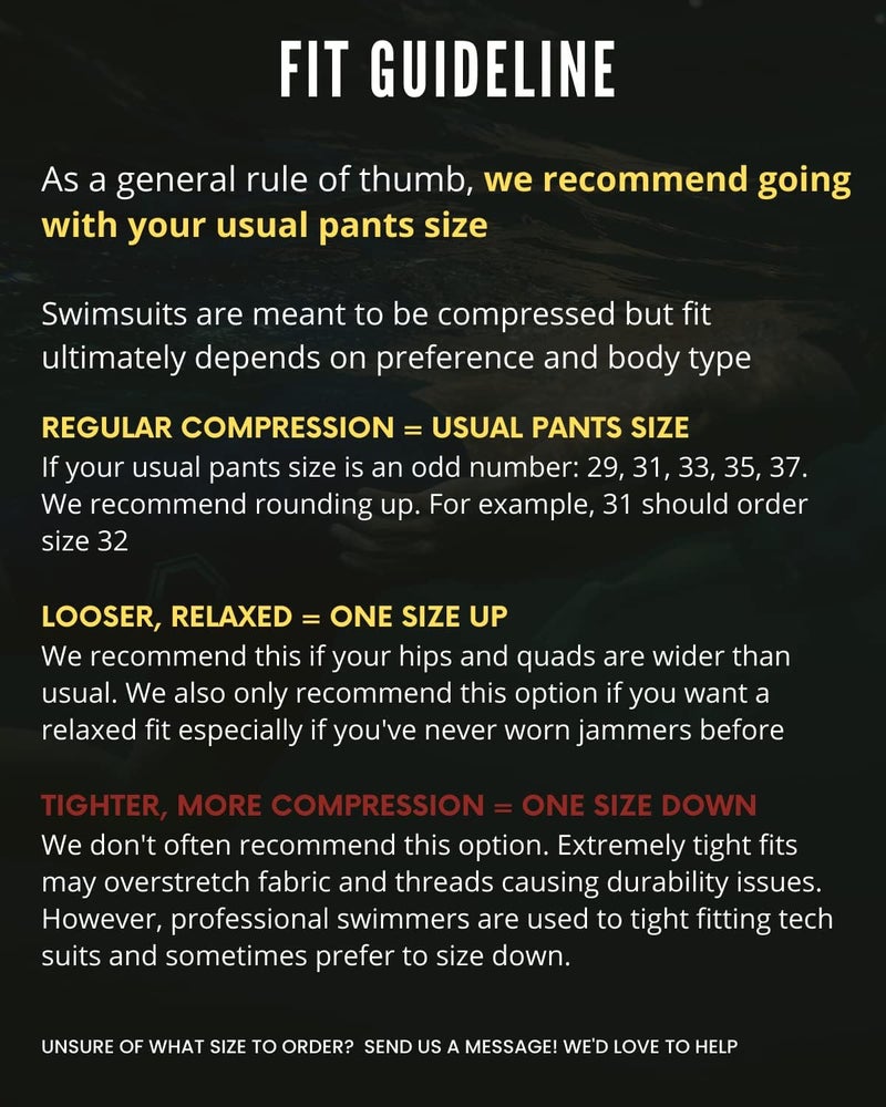 Onvous Store Raven Swim Jammers for Men | Racing & Training Black Swimsuit | Fast, Flexible, & Comfortable | Sizes: 28-38 - Image 4