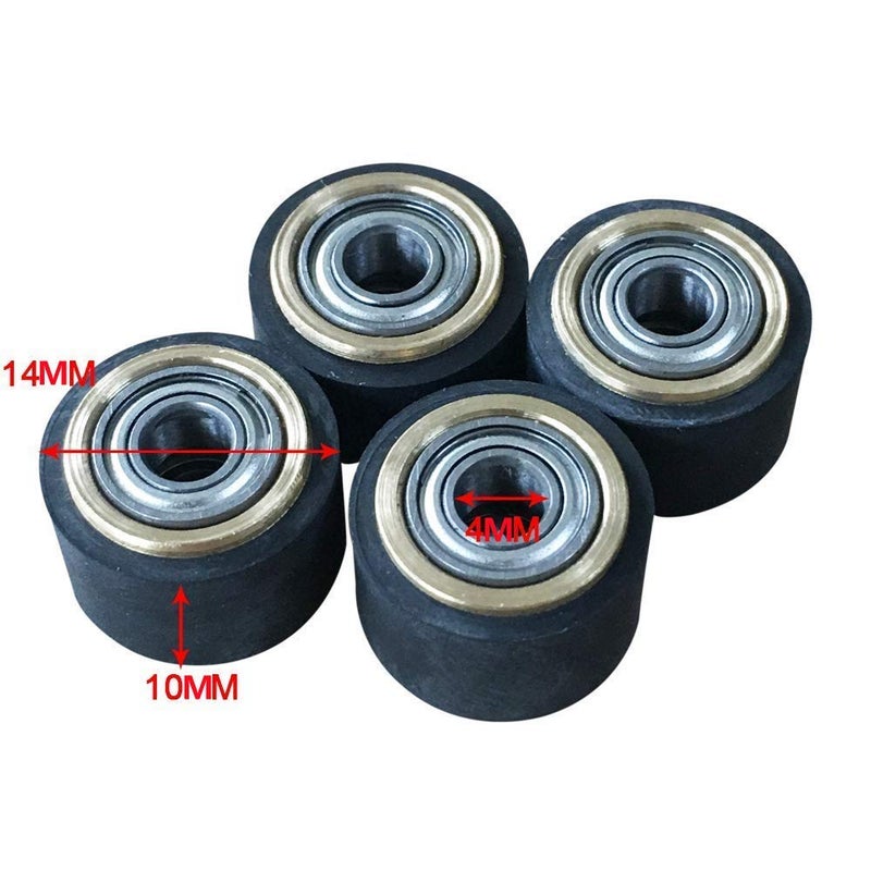 OIF 4 PCS Pinch Roller for Mimaki Plotter Cutter, Vinyl Cutter Plotter 4x10x14mm - Image 2