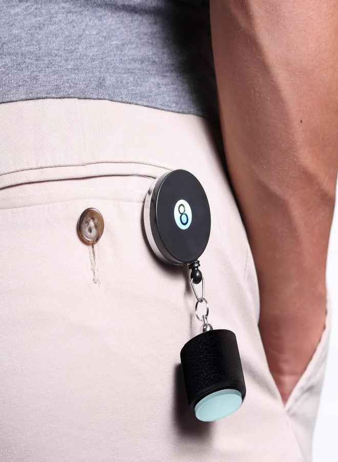 OKKO Retractable Round Billiard Chalker w/Belt Clip - Fits Taom Chalk - Image 5