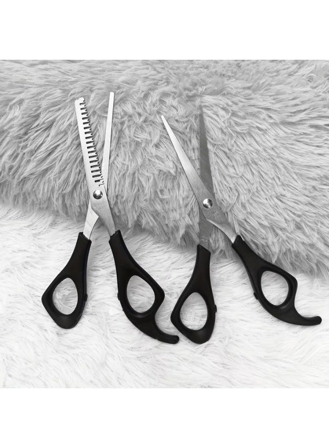 2pcs Professional Hair Cutting Scissors -, Suitable for Haircut Trimming, Salon Professional Hair Cutting Tool Set - Image 3