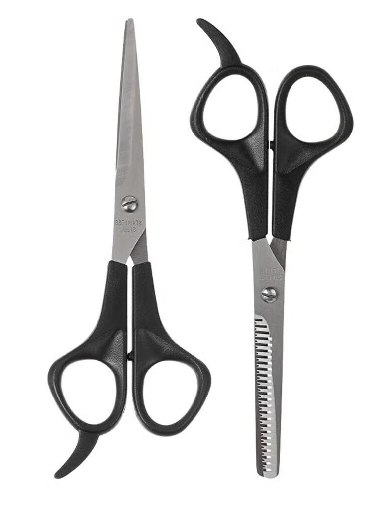 2pcs Professional Hair Cutting Scissors -, Suitable for Haircut Trimming, Salon Professional Hair Cutting Tool Set - Image 1