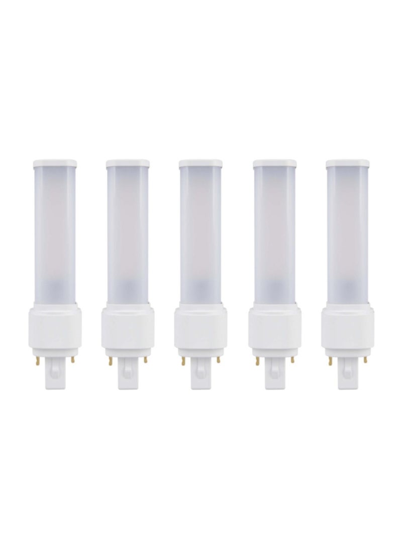 OSRAM Osram Dulux LED  2 pin bulb D18 EM & AC MAINS V 9W 840 G24D-2, 3000k Warm White - Pack of 5 - Image 1