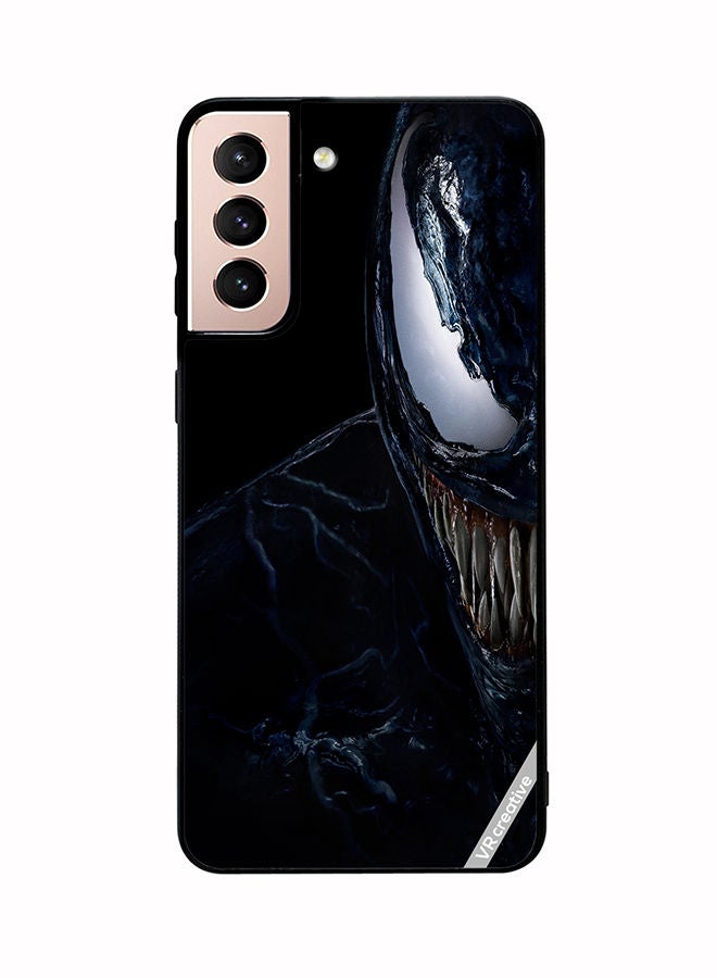 VR CREATIVE Protective Case Cover For Samsung Galaxy S21 Plus 5G Venom Design Multicolour - Image 1