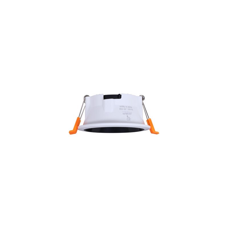 Jana Light Empty round plastic spotlight with a thin lip, black and white, Jana Light LT-230 quantity 15 - Image 3