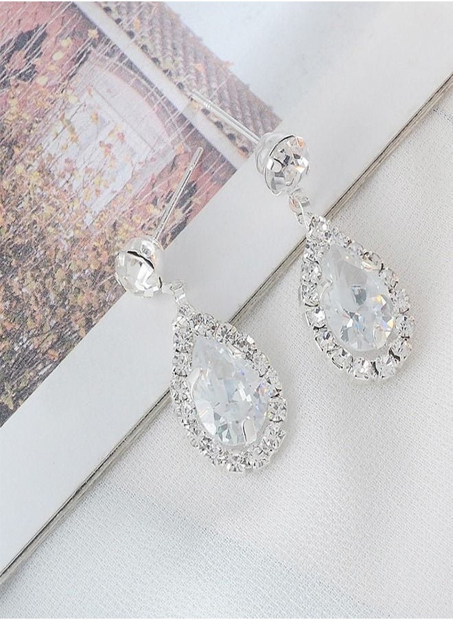 NIBEMINENT - Rhinestone Inlay Jewellery Set - Image 1