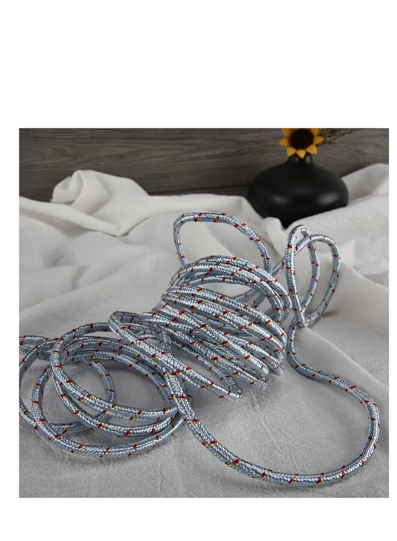 15m Heavy Duty Nylon Clothesline, Portable for Travel, Outdoor, Camping, Indoor, Crafts, Art Projects, Tent Tensioning - 2 Pack - 30m - Image 5