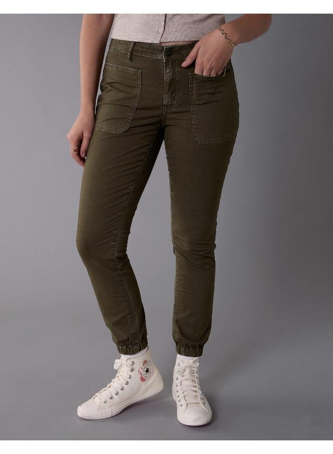 امريكان ايجل بنطلون جينز ضيق بخصر مرتفع - Image 1