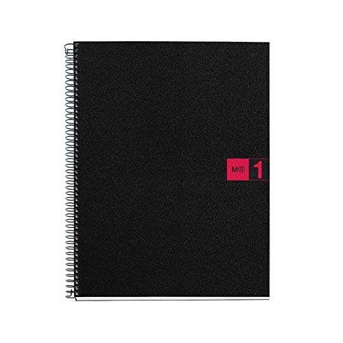 Miquelrius Single Subject Spiral Notebook, College Ruled, Red, 80 Sheets (8.5" x 11") (45949) - Image 2