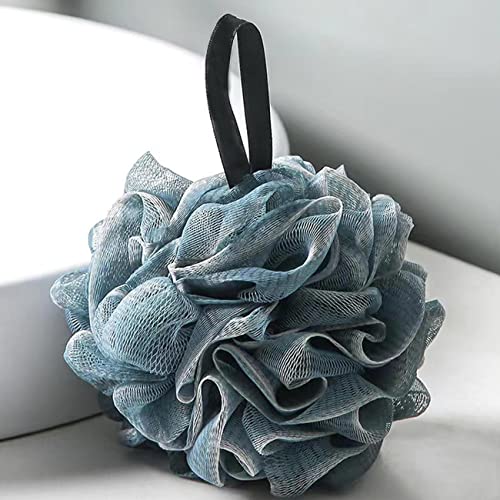 GXBTOPGO Darkblue Bath Shower Loofah Sponge, Skin Care Men Women Bathing Accessories 50g (1 Pack) - Image 3