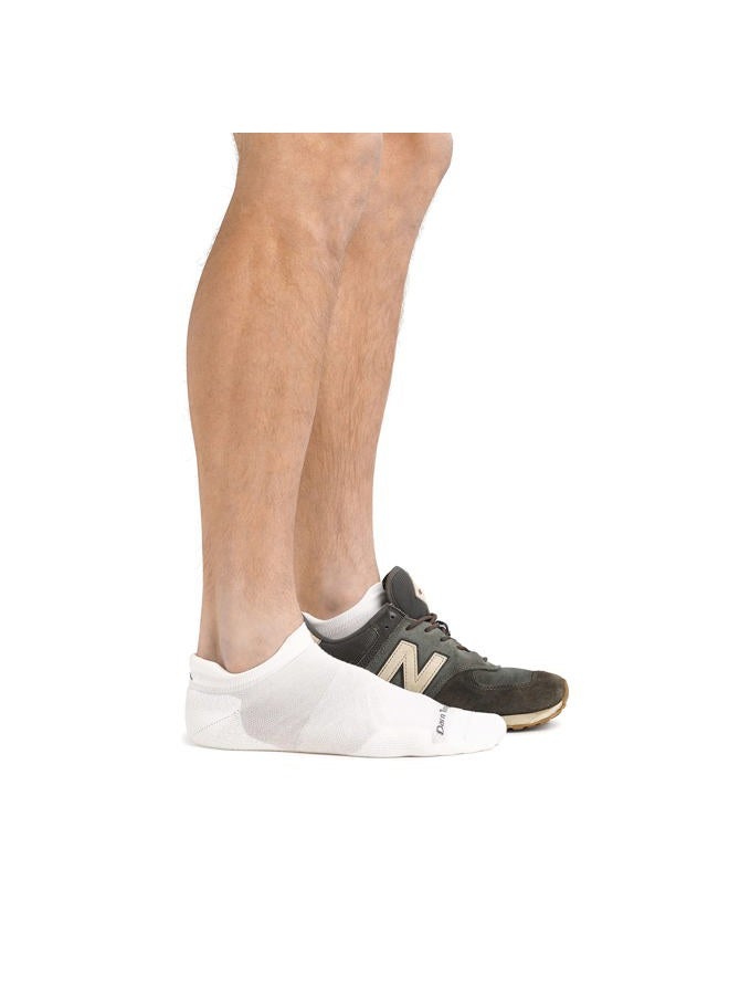 Darn Tough Men's Run No Show Tab Ultra-Lightweight with Cushion Sock (Style 1039) - Black, Large - Image 2