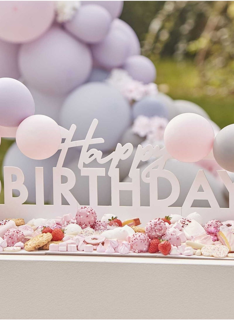 Ginger Ray Treat Stand - Happy Birthday - Image 1