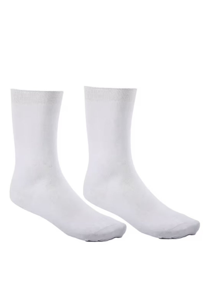 Cottonil - Bundle OF (2) CLASSIC SOCK For Men - White - Image 1