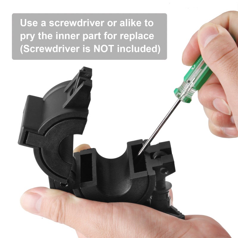 MOUNTAIN_ARK 5 Pack 33lb Stage Light Clamps for DJ Par Light Plastic O Clamp Truss Mount Hook Fit 1" 1-1/2" 2" OD Pipe - Image 5