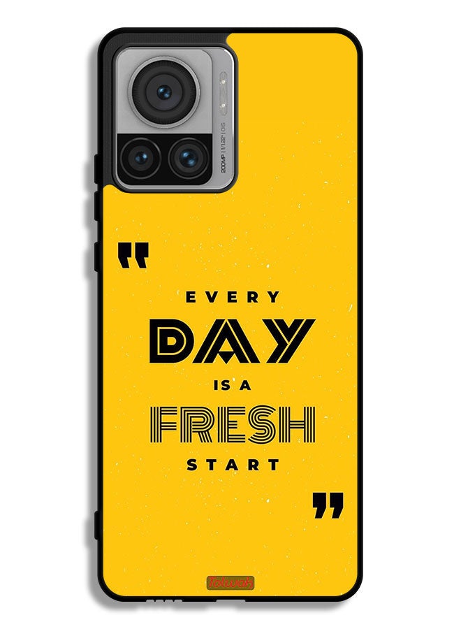 Tolwak Motorola Edge 30 Ultra Protective Case Cover Every Day Is A Fresh Start - Image 1