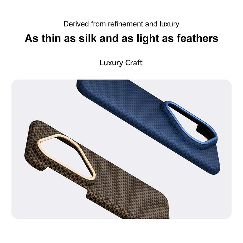 erorex For Huawei Pura 80 Pro 5G Metal Frame Nanofiber MagSafe Magnetic Phone Case(Red) - Image 3