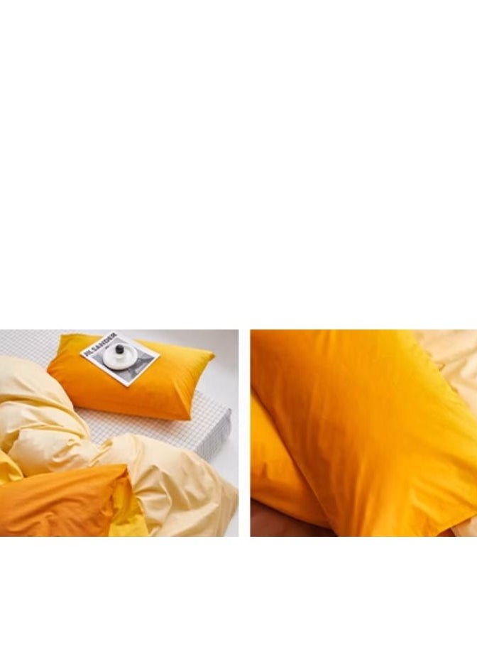 Generic Fitted Sheet Style — ﻿ Pure Cotton Gradient 100 Cotton Bedding Four Piece Set  - Image 5