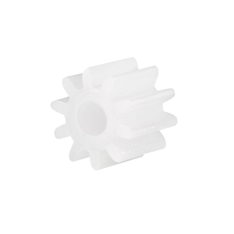 uxcell 30pcs Plastic Gears White 10 Teeth Model 102A Reduction Gear Plastic Worm Gears for RC Car Robot - Image 1